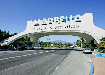 Vista de Marbella